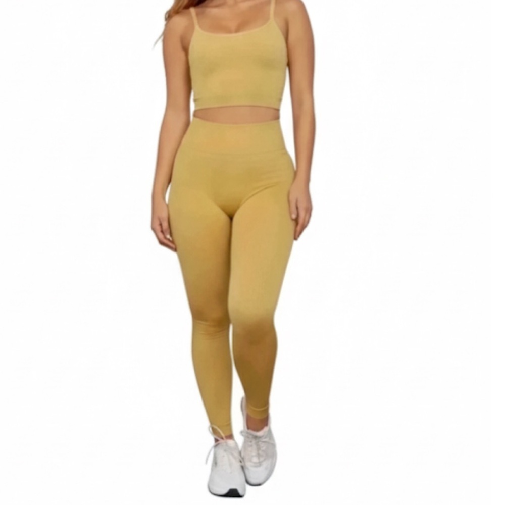 Set Active X Revolve “Sculptflex” Leggings In Cider Size Medium New Without Tags